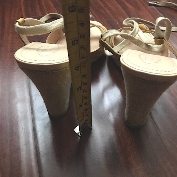 Tod’s Suede Peep Toe Wedges - Picture 9 of 12